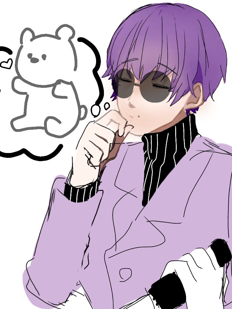 ⚠擬人化!!!
色塗り諦めたもーりゅさん………… 