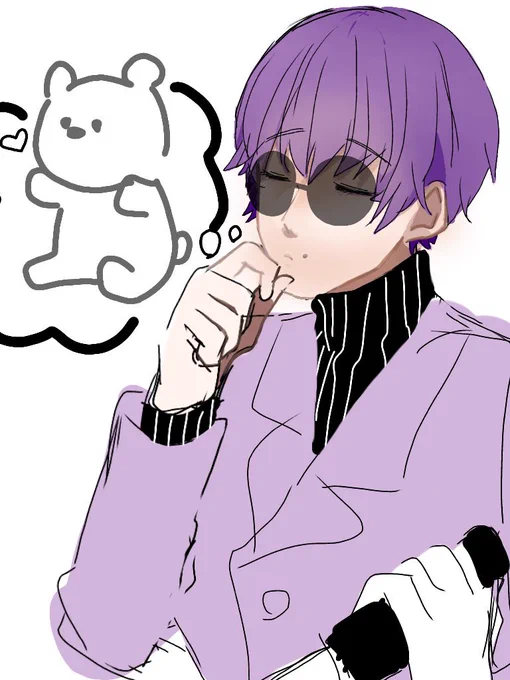 ⚠擬人化!!!
色塗り諦めたもーりゅさん………… 