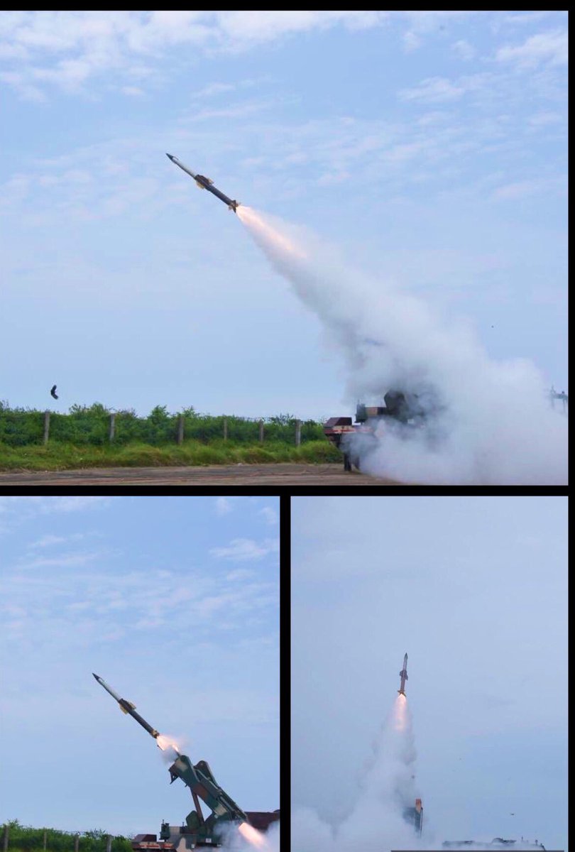 cgisaopaulo's tweet image. Indigenously developed Quick Reaction Surface to Air Missiles #QRSAM successfully test fired in final configuration from Integrated Test Range, Chandipur by Defence Research Development Organisation
