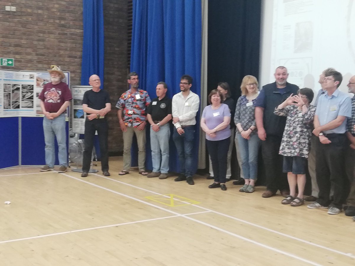 PMKJune's tweet photo. @OpenUniGeolSoc  A great Symposium #OUGS47.  More photographs, capturing the weekend, to follow. https://t.co/fZkHG0CIka