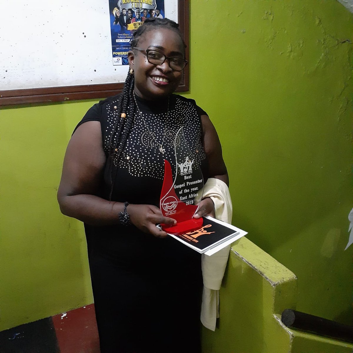 nanjalawalukhu's tweet photo. Congratulations @RuthMasita1 for winning the Injili awards best gospel presenter of the Year in EA https://t.co/VJIV7IK8U7