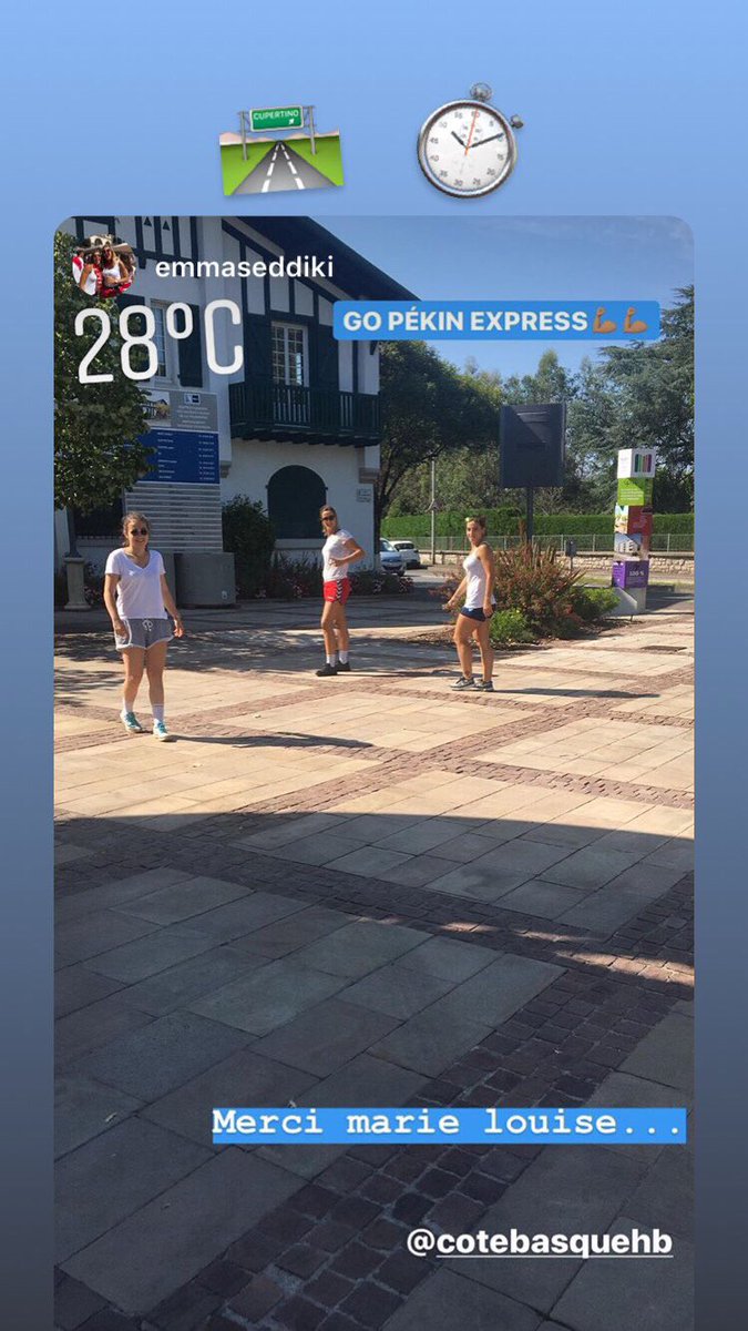 cotebasquehb's tweet photo. 🏃♀️ ACTIVITÉ
Hier, un Pékin Express à la sauce Côte Basque Handball a été organisé par le staff dans le but de souder le groupe 🧭 🗺
#CoteBasqueHB https://t.co/0GkLkVWstM