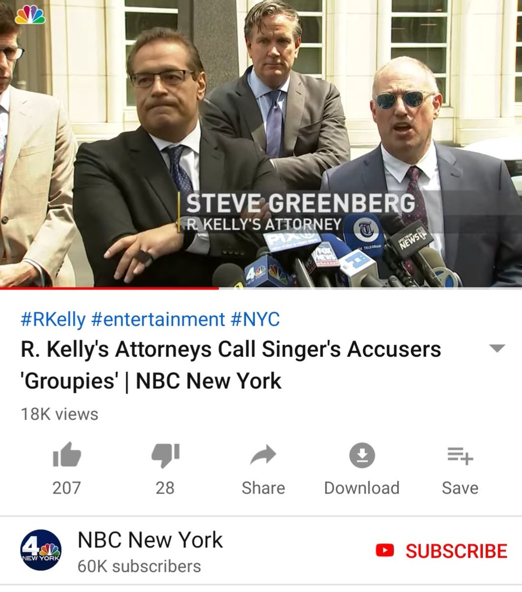 RKellyFanPage1's tweet photo. Those so called "victims" are Groupies!☹ They are disgruntled & want to point the finger for their poor choices in life.
🗣Free @RKelly!!!!
@SGcrimlaw
#RKelly
#RKellyInterview
#SurvivingRKelly
#SurvivingLies
#SupportRKelly
#Groupies
#FreeRKelly
Video👇
https://t.co/3Pkwgx09U4 https://t.co/80HkmFwqBh