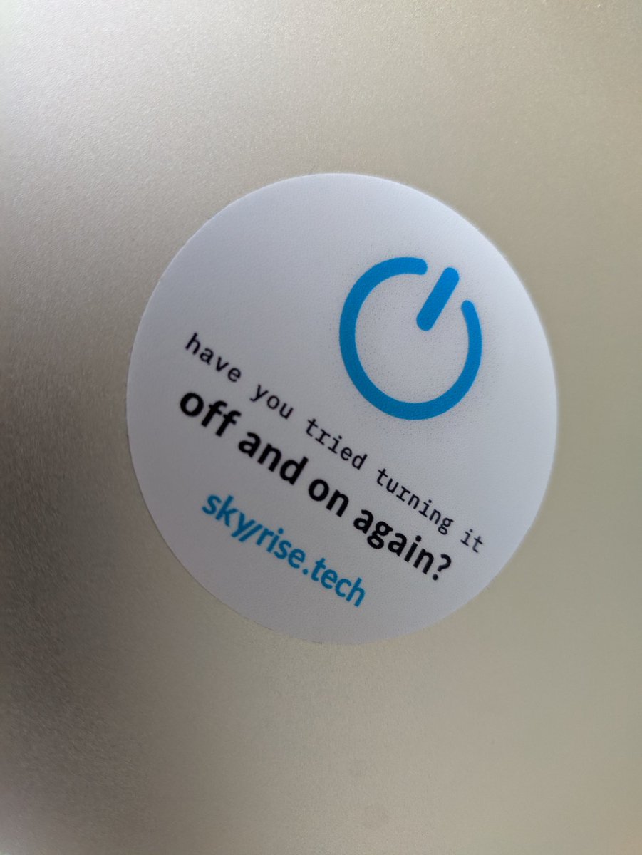 gregoryatcode's tweet image. New sticker from @skyrisetech 😁