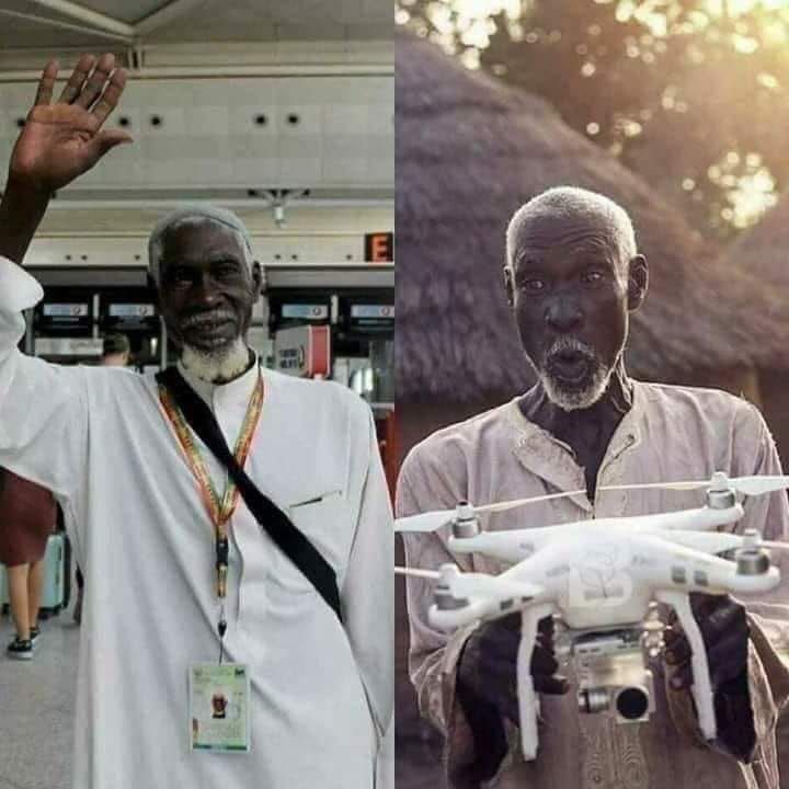 Ibn__Ibrahim's tweet image. هذا مواطن بسيط في دولة غانا يعيش في الأعشاش الفقيرة
سقطت بجواره طائرة الدرون تخص قناة أخبار تركية، جاء الفريق الصحفي التركي ليتفاجأوا أنها بيده 
سلمها لهم وهو يضحك ويقول بكل براءة:
هل لديكم حجم أكبر منها تستطيع أن تأخذني إلى مكة لأحج؟
قالها ضاحكًا ثم سلمها لهم ومضوا في حالهم👇