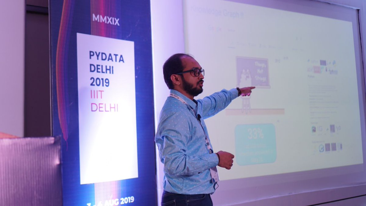 PyDataDelhi's tweet photo. .@suyogsswami presenting a talk on Simplifying knowledge graphs using NLP and Transfer Learning @PyData @NumFOCUS #NumFOCUS #Python #NLP #Python
#AI https://t.co/5F7J9wmYqH