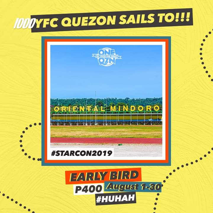 cfcyfcquezon's tweet photo. *no lies detected*
We, 1000 YFC #ONEQZN #HUHAH are truly going toπ Oriental Mindoro for our STARCON 2019. Reg na while you still can avail our Early Bird Promo! See you there ππ» https://t.co/gDFnN7IzI3