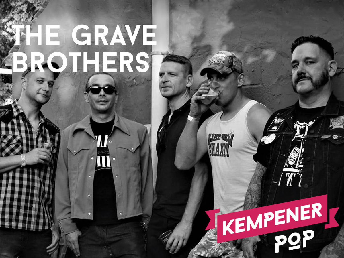 The Grave Brothers maken hun Kempenerpop-debuut! Denk aan een grote Vlaamse stoofpot, vervolgens flink roeren terwijl Hank III en The Goddamn Gallows uit de speakers schallen, en als de boel begint te borrelen staat er gepeperde cowpunkabilly klaar om je vingers bij af te likken!