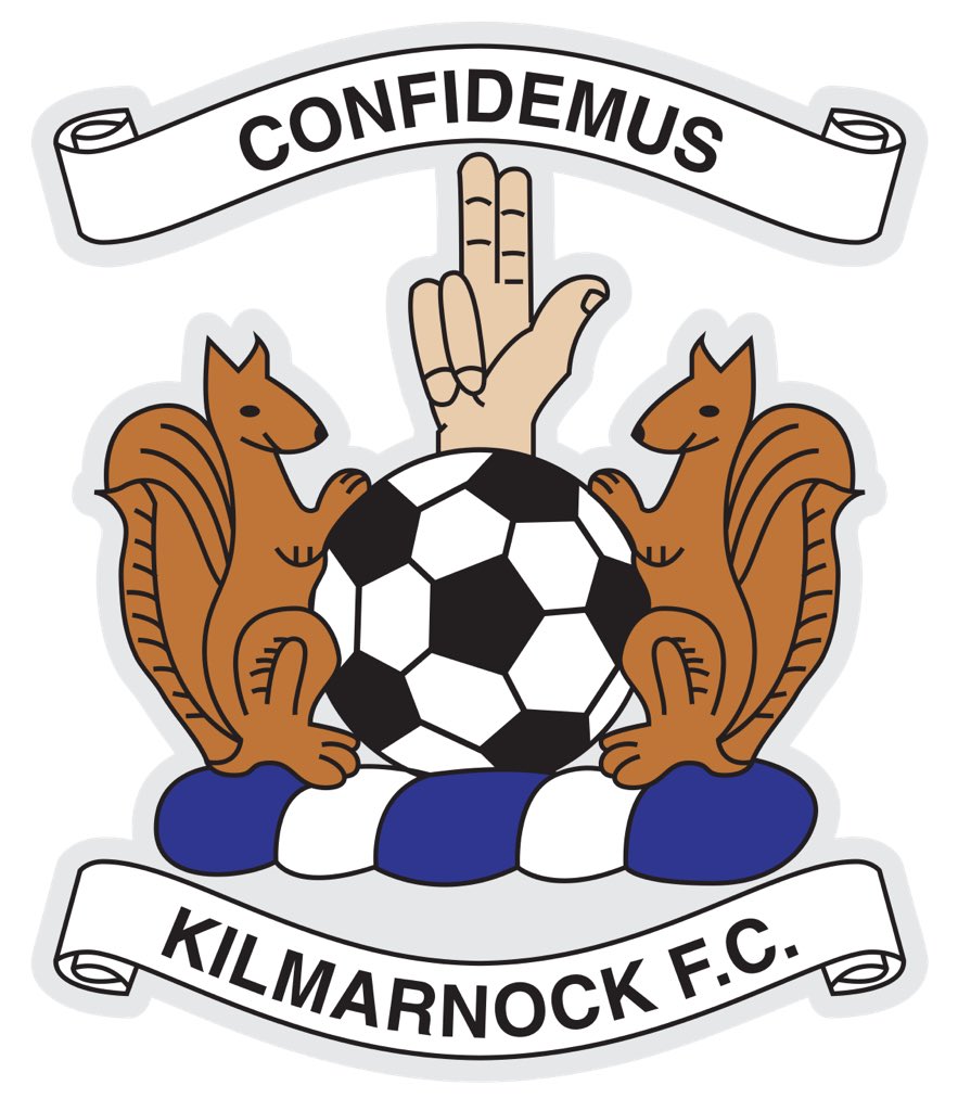 PaulDock93's tweet photo. Wee reminder that Kilmarnock’s badge is a football, 2 squirrels &amp; a “smell yer maw” hand x https://t.co/dgt5wegmqU