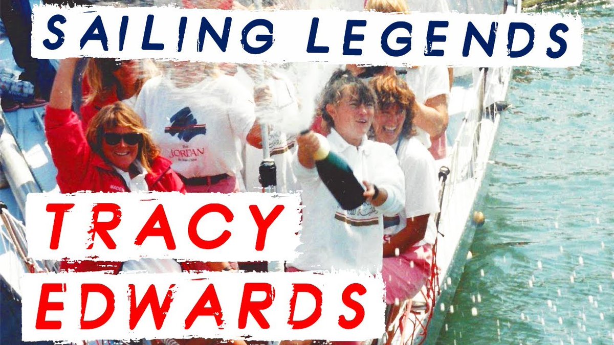 RYA's tweet photo. Tracy Edwards, Skipper of Maiden, the first all female crew to enter the Whitbread Round the World Race tells us her story 30 years on from her huge achievement. Watch the video on our YouTube Channel π https://t.co/LdOYnBvW9m #RYAInspire #HeadToWind https://t.co/HxgVAWGfvc