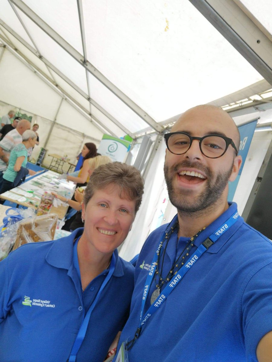 ValleysSteps's tweet photo. We are having another great day at the #BigWelshBite today! Pop by the Wellbeing Zone and say hi! https://t.co/fbCwsr3MH1