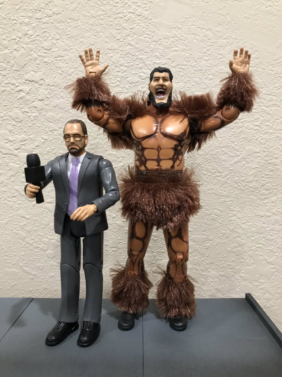 The Kyle Peterson On Twitter Figureoftheday Jakks Classic Superstars Giant Gonzales This Very Well Could Be My Favorite Classic Superstar Figure Love Giant Figures And This One Is Rad Loose Version I