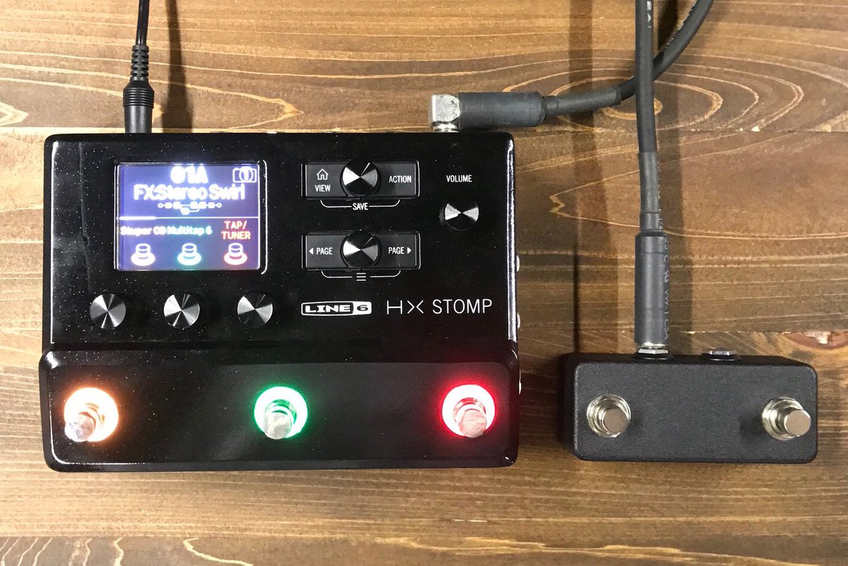 お得セット HX Stomp / フットスイッチ付き エフェクター - education