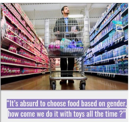 LetToysBeToys's tweet image. “It’s absurd to choose food based on gender, so why do we do it with toys all the time?” 

Big congratulations to the @EACA_Inspire #edcomAV winner Team Eden from @superdepub for their “you are what you play” campaign! 🏆 lettoysbetoys.org.uk/stereotype-bus… #edcomAV