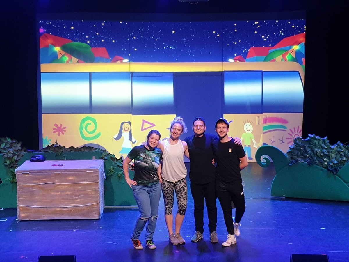 Second show of <a href="/edfringe/">Edinburgh Festival Fringe</a>... In tech for <a href="/babybumlive/">Little Baby Bum Live</a>!