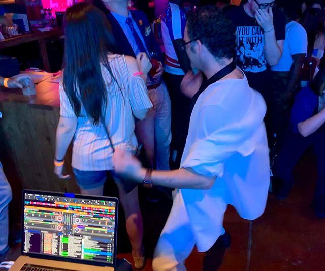 djphasim's tweet photo. When that one guy keeps bumping into your gear all night long.  #djlife #rva #btfu #pioneerdj #rekordbox https://t.co/Ks7ktwvW0L https://t.co/aKfWBk6W6R