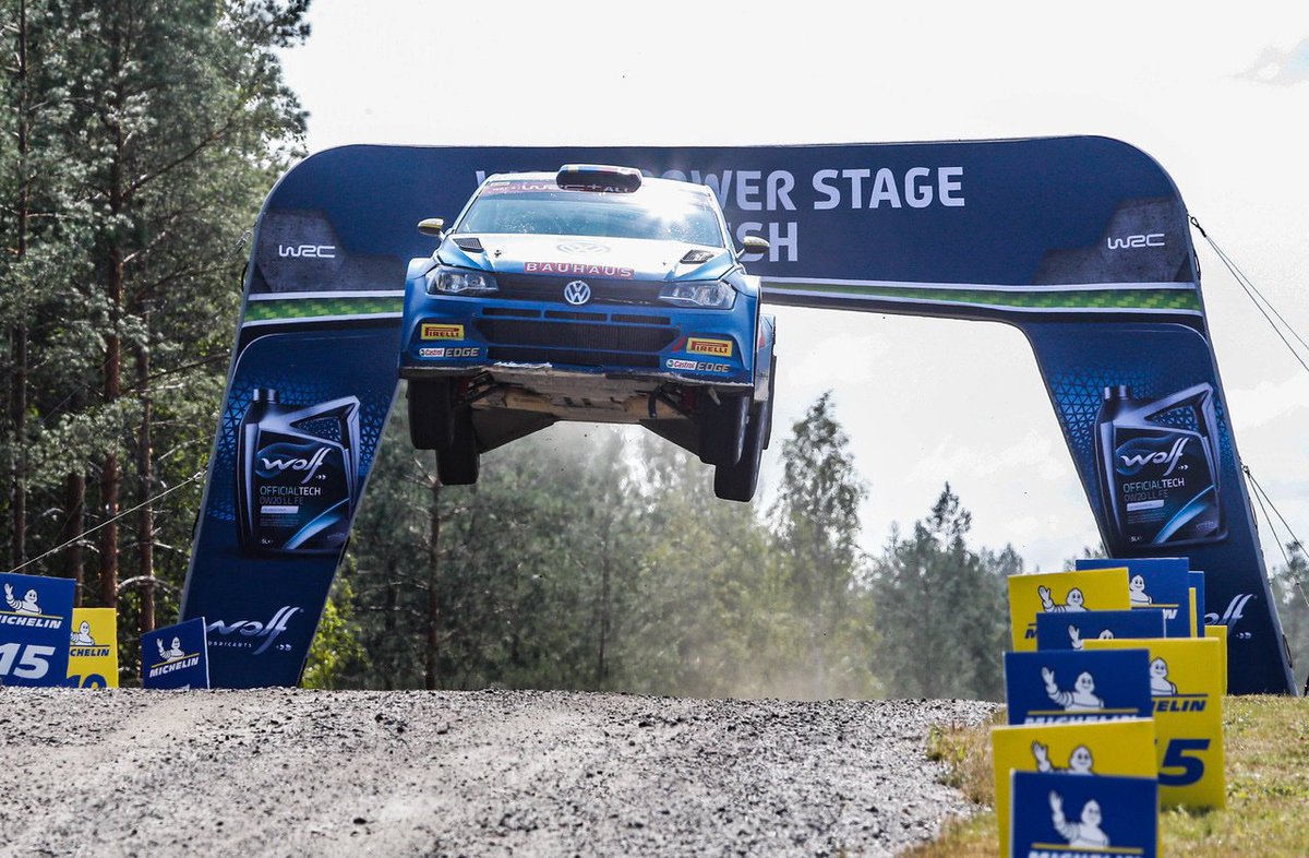 Also very impressed by our WRX-champion <a href="/JohanKMS88/">Johan Kristoffersson</a> who, together with co-driver Stig Rune Skjærmoen, finished 3rd in the #WRC2 at #RallyFinland! First time in Finland and fourth ever #WRC-event! Congratulations to you both!! #TeamEVEN #EVENpower