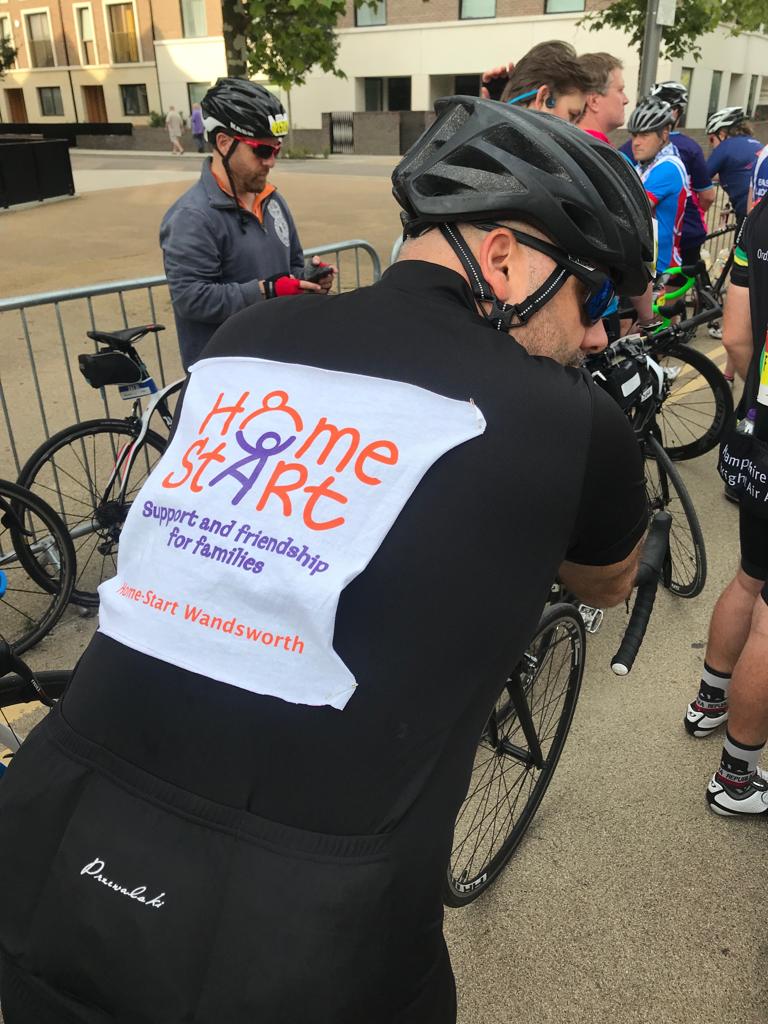 laura_sustdev's tweet photo. The amazing Fabiano @FabLean13 is riding 100 miles for @HomeStartWW today and I couldn’t be prouder!!! 🚴♂️🏅 Still 35 miles to go...! #keepgoing #prudentialride https://t.co/vjj6AYo3gn