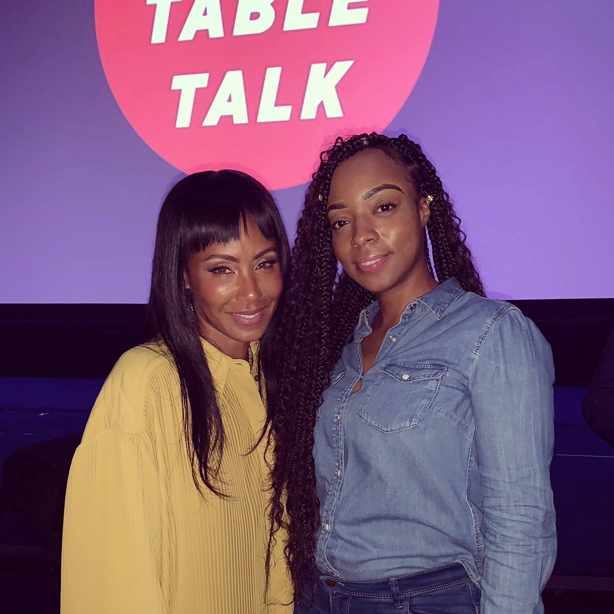 Tammyvm's tweet photo. Great evening with real Jada Pinkett Smith #Redtabletalks #TBB https://t.co/Ua90Gz3Wgb