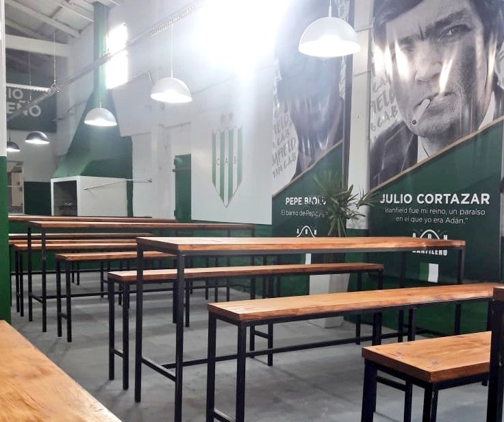 CAB_oficial's tweet photo. ➡️ Así quedó el Espacio Banfileño 🇳🇬 para los Socios y Socias de #Banfield que se ubiquen en la tribuna Eliseo Mouriño

#NuevaMouriño 💚 #JugamosTodos https://t.co/st9ImgvdQx