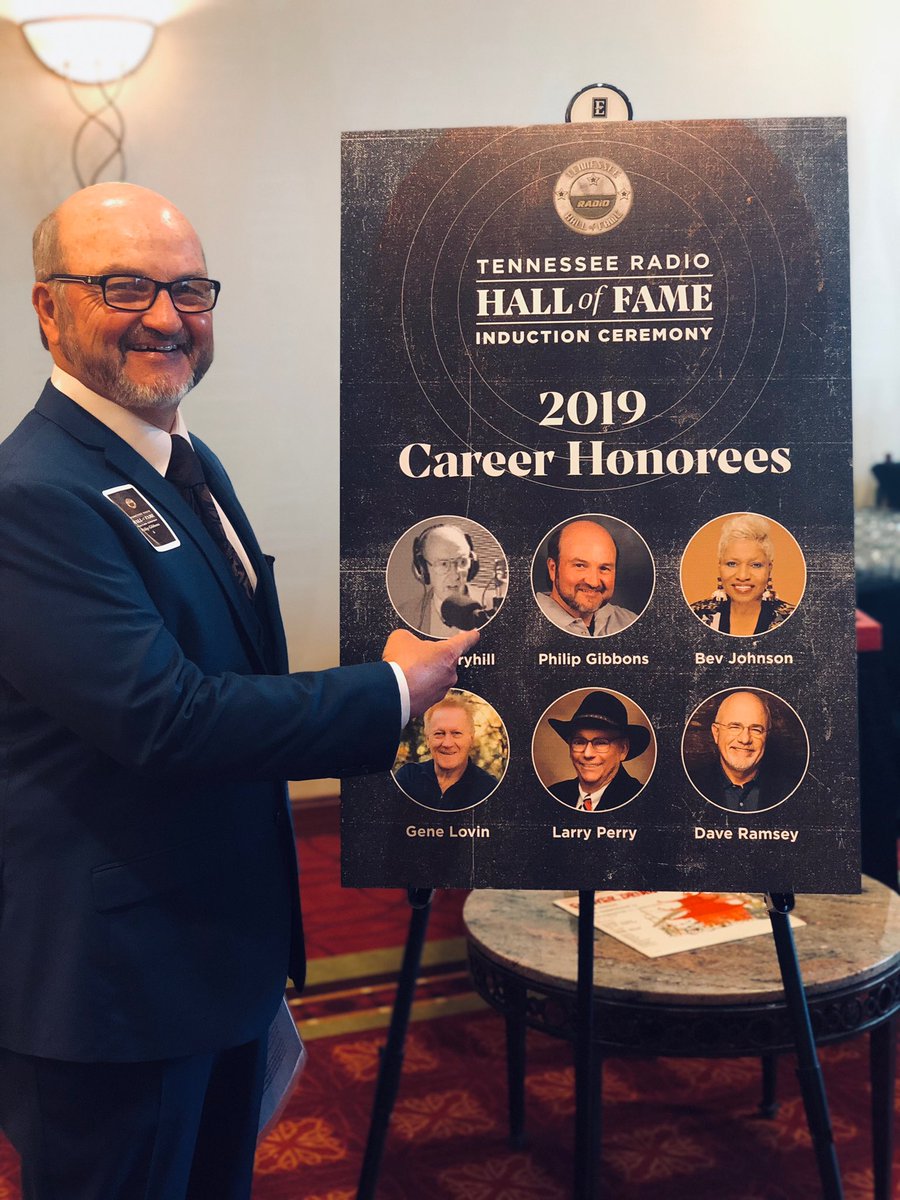 PhilipSGibbons's tweet photo. Honored to be inducted into the @TRHOF Tenn. Radio Hall of Fame! Congratulations to all the other nominees! https://t.co/lOXuAS97xZ