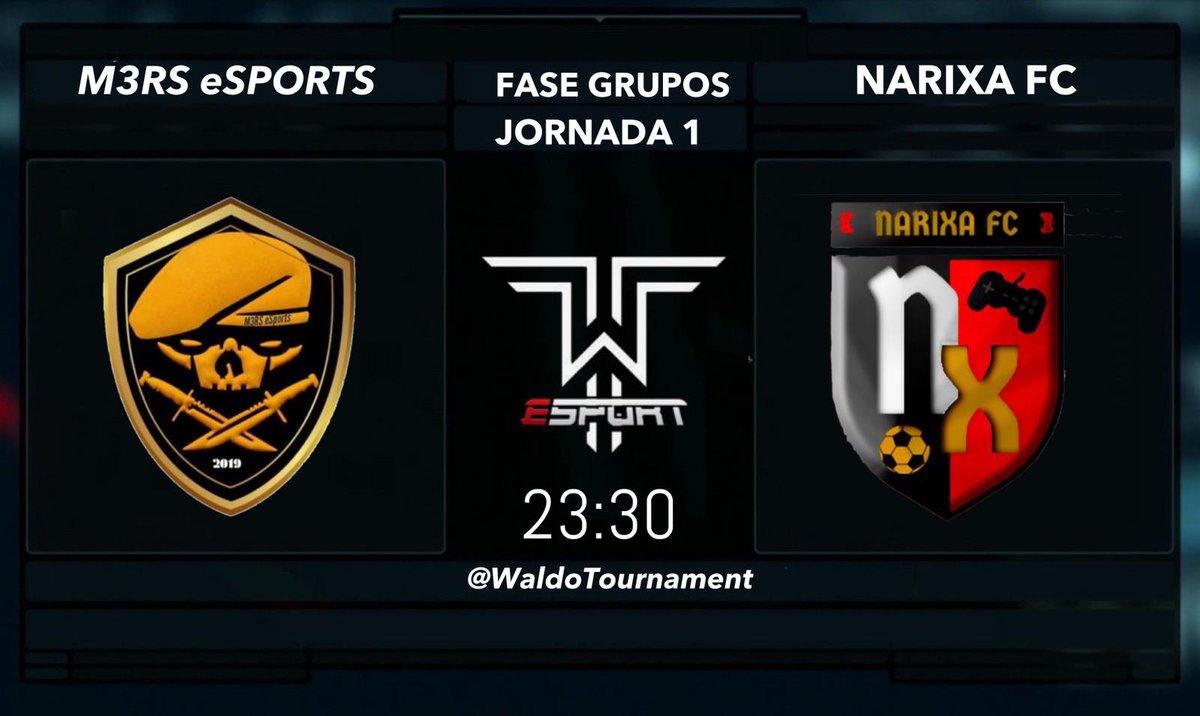 Esta noche estamos de vuelta!!

🏆 1a jornada de Grupos @WaldoTournament de Agosto

🆚️ <a href="/EsportsM3rs/">M3RS eSports</a>

🕝 23.30

🔴⚫ FORZA NARIXA 🔴⚫