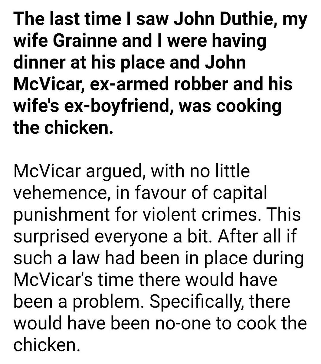 John Duthie, TV director and big name on the poker circuit, was a friend of John McVicar, convicted armed robber who escaped from prison several times. In 2002, McVicar published 'Dead on Time', a book about the Jill Dando murder.  https://www.theguardian.com/observer/sport/story/0,6903,403060,00.html https://www.express.co.uk/news/uk/490169/Dando-alarm-paedophile-ring-BBC