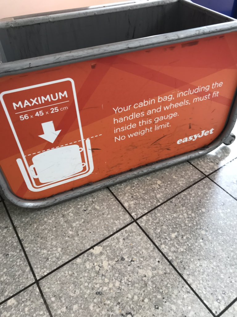 Spencer Henderson (@spencerhgolf) on Twitter photo Ok <a href="/flybe/">Flybe ✈</a> my standard size hand luggage cabin bag that has been on loads of flights without issue didn’t fit into your allowance as 1 CM too wide. 🤔Can you comment why your limit is 1cm smaller than my “standard” samsonite please? £35 excess for 1cm? Ok <a href="/flybe/">Flybe ✈</a> my standard size hand luggage cabin bag that has been on loads of flights without issue didn’t fit into your allowance as 1 CM too wide. 🤔Can you comment why your limit is 1cm smaller than my “standard” samsonite please? £35 excess for 1cm?