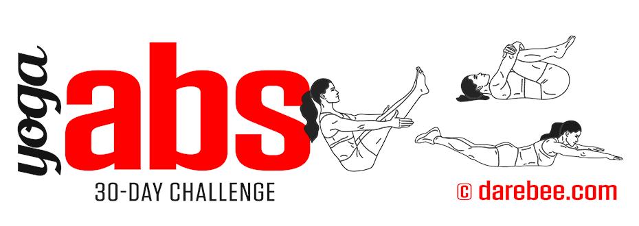 DAREBEE on X: New Challenge: Yoga Abs