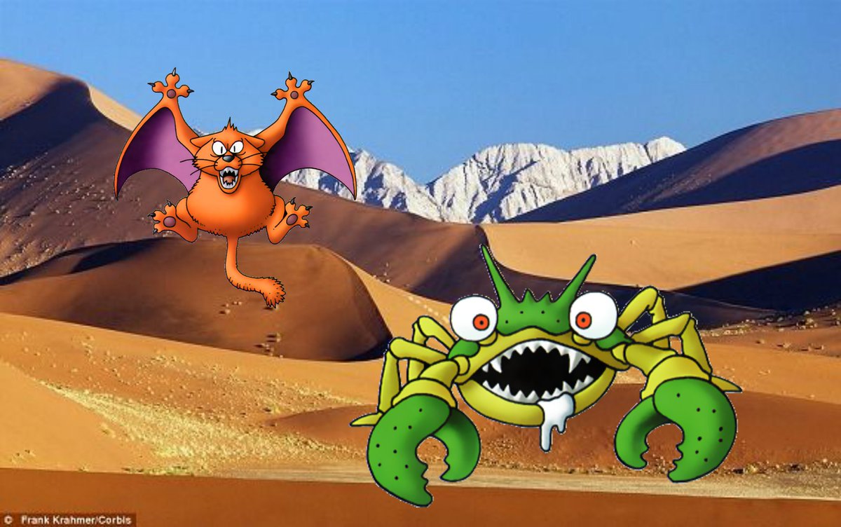 フローラ A Twitter このコラ画像を作ってしまった ドラクエ のみんなのトラウマ キャットフライ じごくのはさみのコンビ キャットフライのマホトーンとじごくのはさみのスクルトのコンビネーションが決まったら逃げるしか術がない