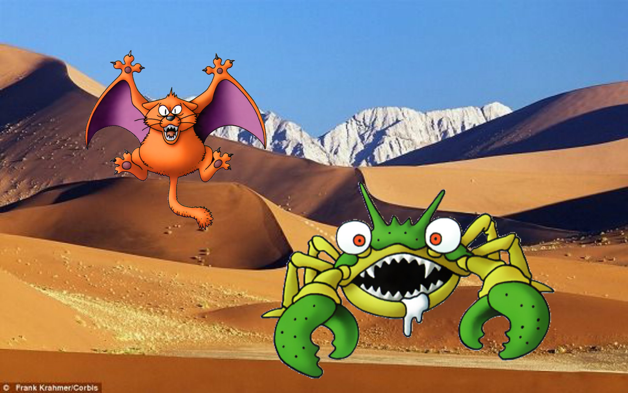 フローラ A Twitter このコラ画像を作ってしまった ドラクエ のみんなのトラウマ キャットフライ じごくのはさみ のコンビ キャットフライのマホトーンとじごくのはさみのスクルトのコンビネーションが決まったら逃げるしか術がない