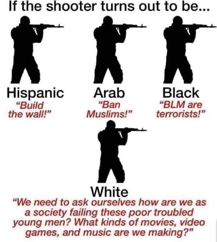 ChefJennyc's tweet photo. #massshooting #elpasoshooter #walmartshooting #WhiteSupremacistTerrorism https://t.co/HiHFbC7Ge9