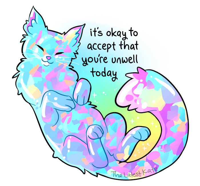 tlkateart's tweet photo. No beating yourself up about it! I will come and yell at you. https://t.co/h0PRD77pwA