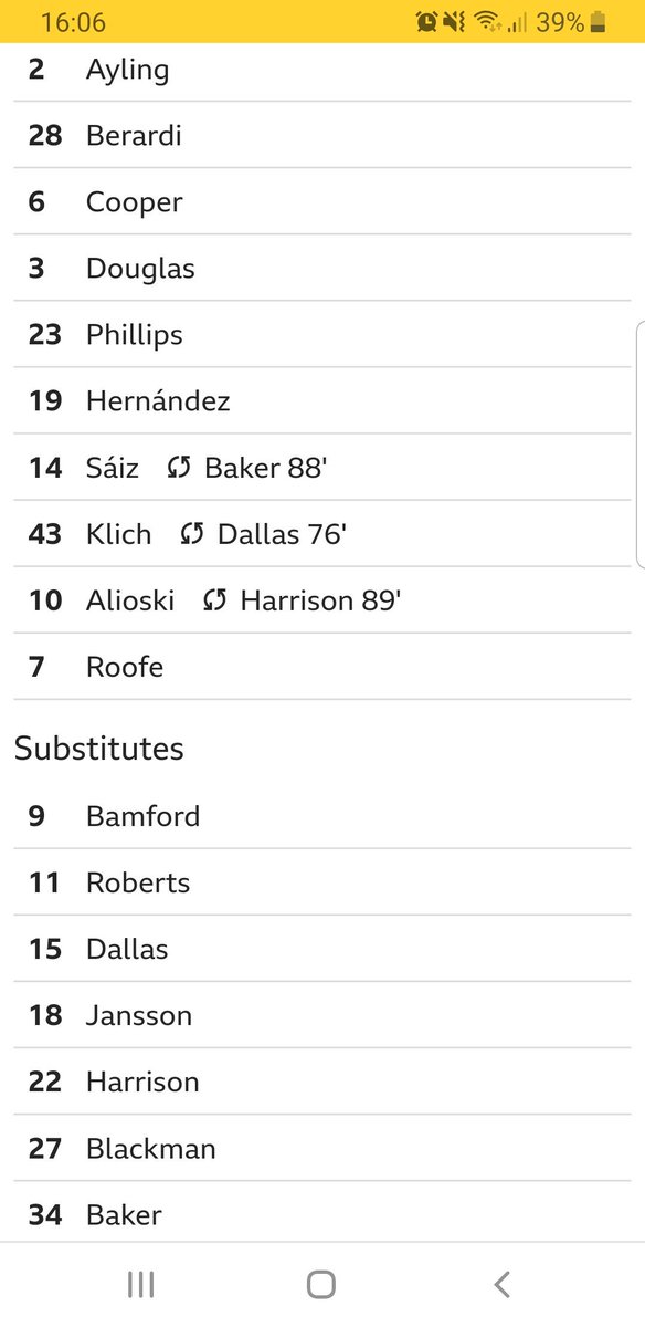 Razorrichardson's tweet photo. @LUFC Stating the obvious but squad 100% weaker than last season compared to our first game against Stoke https://t.co/eQluoSpqs2