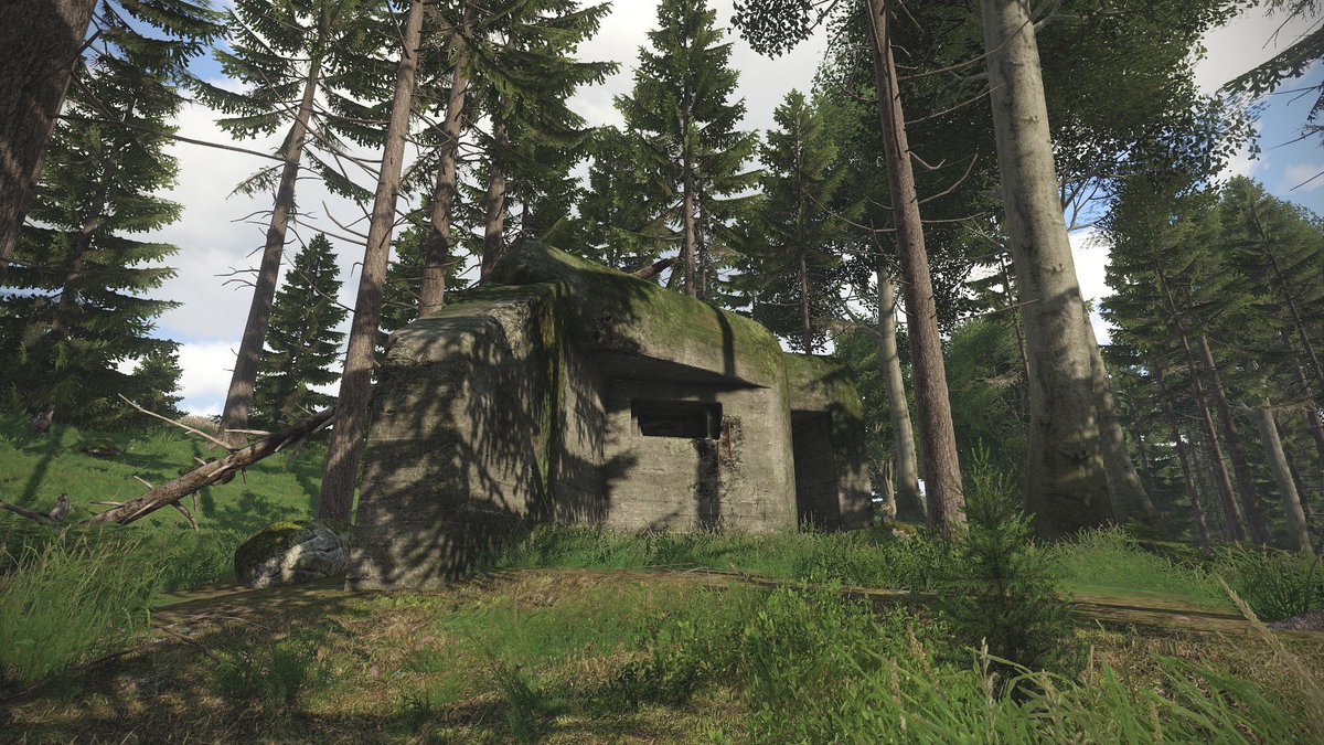 ArmaPlatform's tweet photo. Livonia Trivia: There are 54 bunkers scattered across the Nadbór Region. #Arma3Contact https://t.co/eSEiIyhSHo