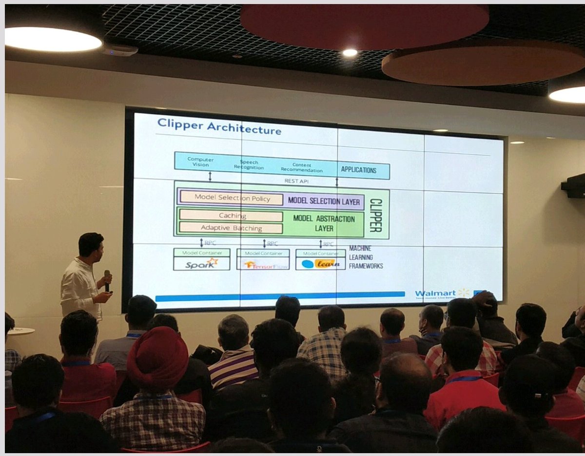 psatyanarayan's tweet image. Very successful @BangaloreDocker Meetup @WalmartLabsInd
Amazing crowd with 200+ docker enthusiast, great talks on very interesting topics.
Spoke on productionizing ML models at scale with docker and kubernetes.  #WalmartLabs #ThisIsThatPlace #mlops #DockerBangalore