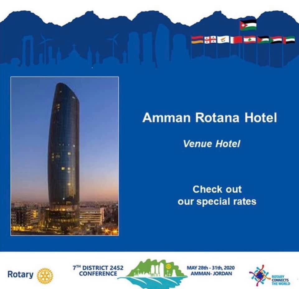 RotaryamCAPITAL's tweet image. #Rotaty #District2452 #Conference in #Amman- #Jordan #May28-31st.2020 will take place at #Boulevard #Rotana Hotel , check out our special prices at #conference #website rdc2020amman.net
facebook.com/RDC2452conf202…
#Rotarians
#ammanrotana
#visitJordan
#welcometojordan