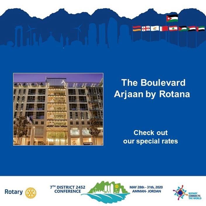 RotaryamCAPITAL's tweet image. #Rotaty #District2452 #Conference in #Amman- #Jordan #May28-31st.2020 will take place at #Boulevard #Rotana Hotel , check out our special prices at #conference #website rdc2020amman.net
facebook.com/RDC2452conf202…
#Rotarians
#ammanrotana
#visitJordan
#welcometojordan