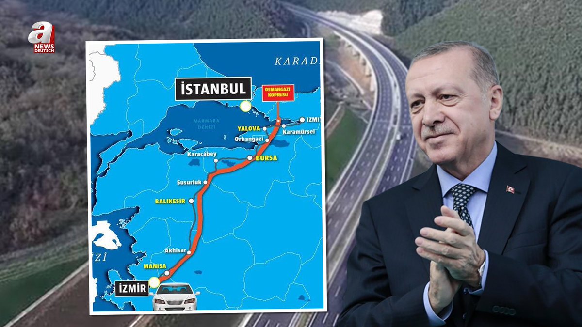 Anews Deutsch على تويتر Die Autobahn Die 7 Monate Vor Der Planung Fertiggestellt Wurde Hat Die Strecke Istanbul Izmir Auf 3 5 Stunden Verkurzt Und Wurde Von Prasident Recep Tayyip Erdogan Eroffnet Turkei Istanbul