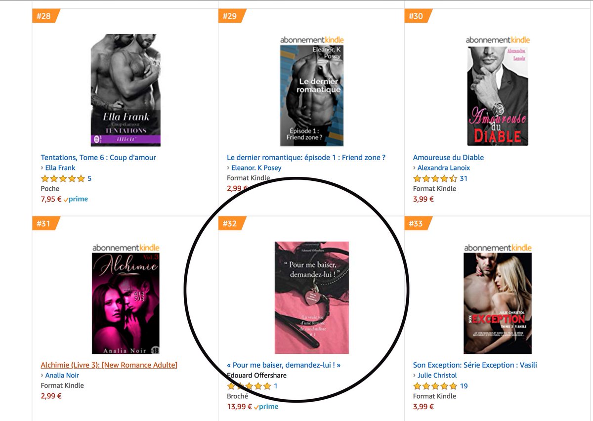 EdouardOffersh1's tweet photo. Mon livre 32 sème roman érotique sur Amazone !!! https://t.co/ZEI2ZO798t