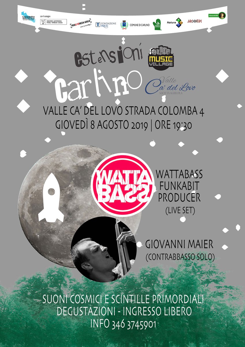 #Carlino musica senza confini espressivi in valle nella laguna di #MaranoLagunare