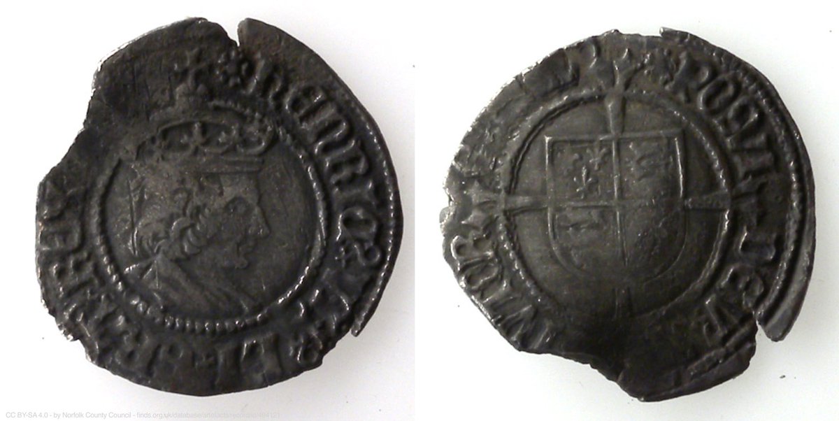 With the recent escalation of fighting, some local residents are hiding their valuables, including a hoard of silver groat and half-groat coins found near Wymondham, minted a few years earlier during the reign of Henry VIII.  #NorwichHistory  #KettsRebellion