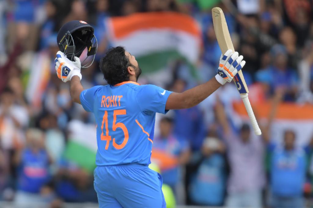 ICC's tweet photo. Rohit Sharma has now hit the most sixes in T20Is 🔥👏 https://t.co/jnYyfFVfFR
