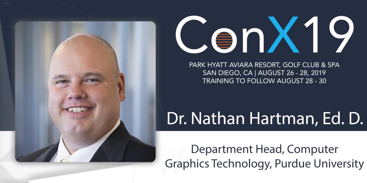 #IpXConX19 Speaker Spotlight 🔦Nathan W. Hartman, Ed. D., Department Head, Computer Graphics Technology, <a href="/LifeAtPurdue/">Purdue University</a> 

Dr. Hartman is the Director of the Purdue University Product Lifecycle Management (PLM) Center. 

ow.ly/jJyj50vm07H