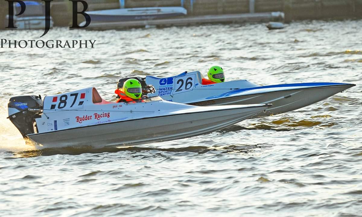 Joseph came 2nd on thursday, more points towards the championship #26 #lobmbc #powerboating