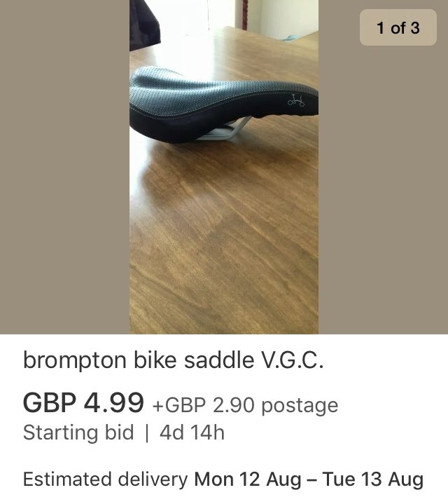 So do I start with the saddle and work my way down from there 🤔