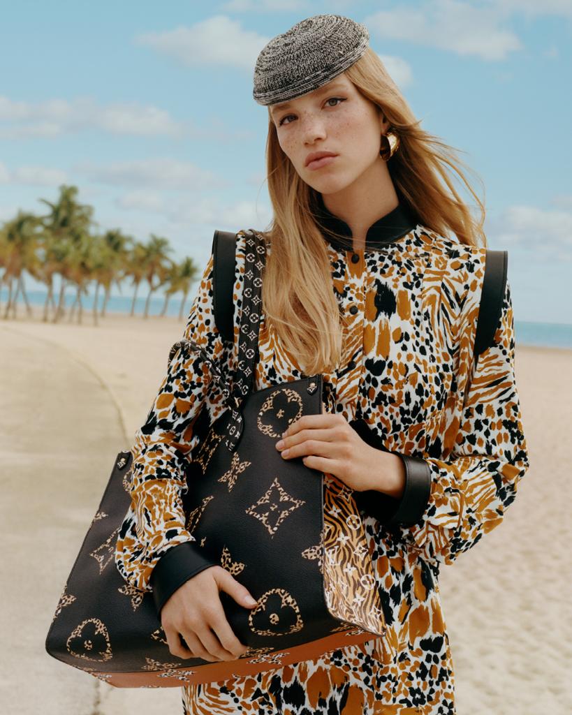 louis vuitton cheetah print bag