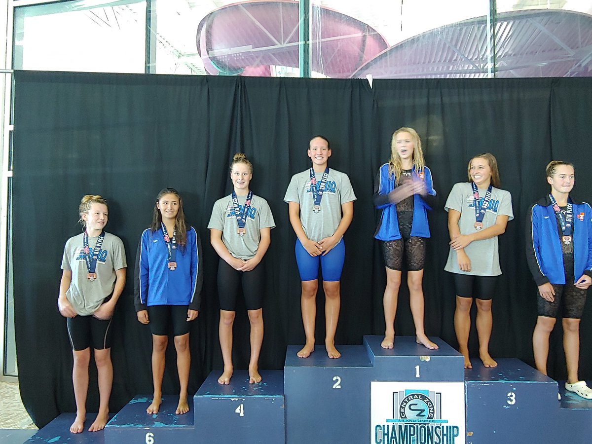 CoachDcst's tweet photo. Team OHIO takes 4 of the top 8 spots in the 13-14 100 Free!  Gretchen Schneider placed 4th! https://t.co/gxvyE3QBcI