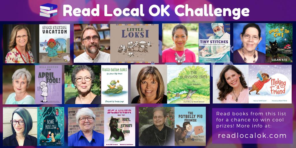 ReadLocalOK's tweet photo. Check out our updated #ReadLocalOK Reading Challenge! More info: https://t.co/ESqQvyLNif @SCBWIOK https://t.co/uMyMb7xVMJ