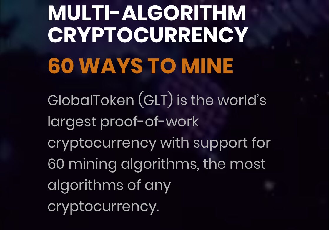 BitcoinBully's tweet image. What coin has all of the following?

- instant sends
- affordable masternodes
- 60 pow algorithms for ultimate decentralization
- 1 block difficulty readjustment

@GlobalTokenCoin 

$GLT now listed on 9 different exchanges. 

#bitcoins #bitcoinminers #blockchain #cryptonews